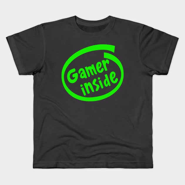 Gamer Inside Kids T-Shirt by Gamers Gear